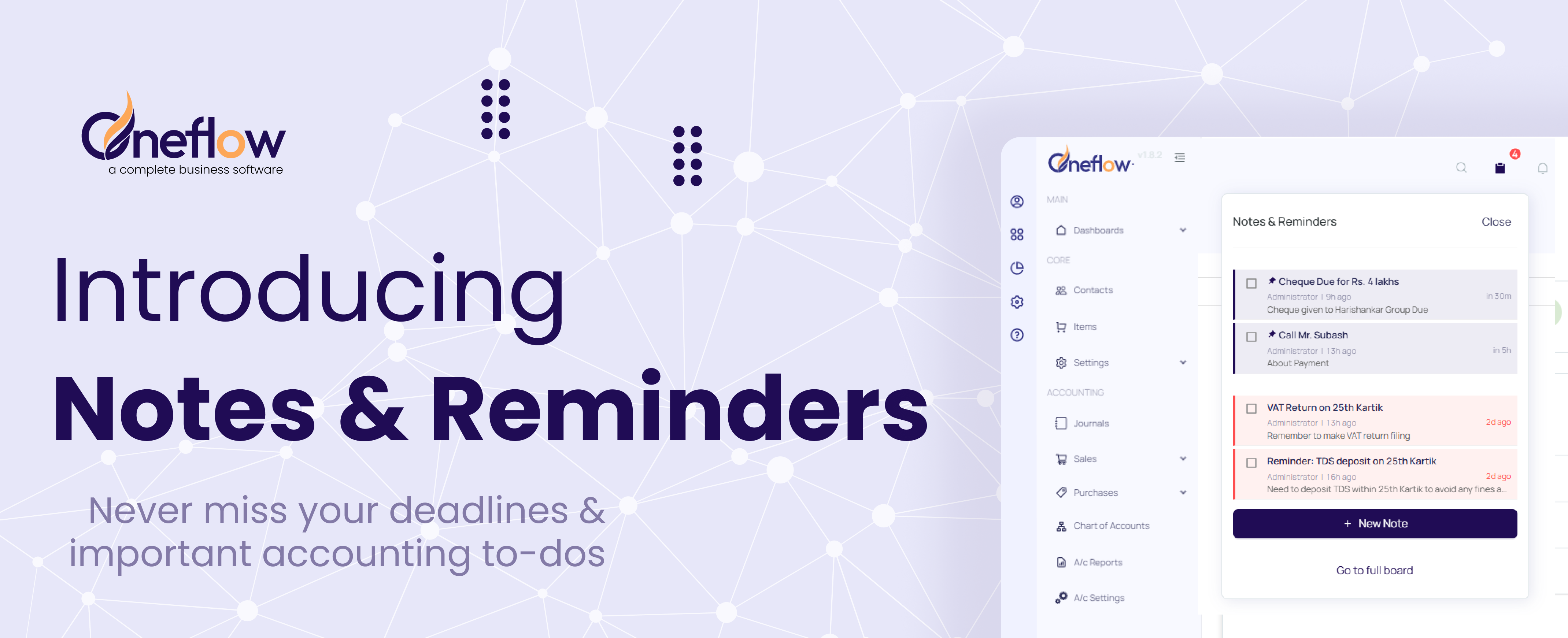 Feature Alert: Notes & Reminders - Stay on top of your tasks and deadlines